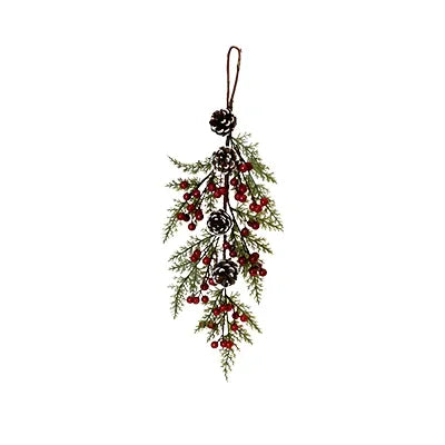 Pendente Galhos Pinhas Berries 65cm