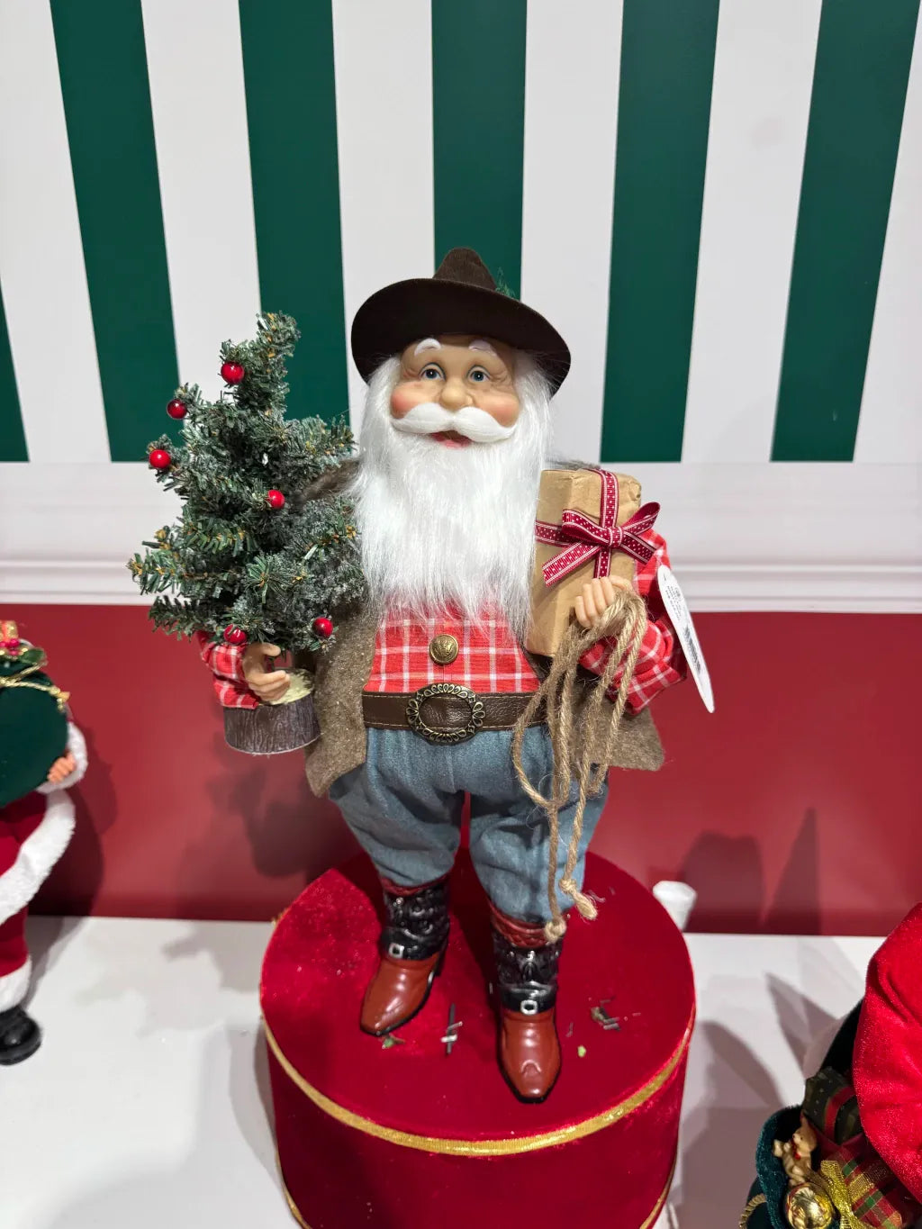 PAPAI NOEL COLECIONAVEL NATAL 40CM