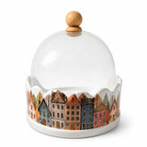 KIT Porta Panetone Alpes com Cúpula Bolinha