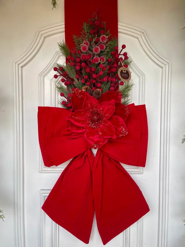 Escapulário De Natal Veludo 2,10x 40cm