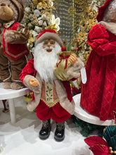 PAPAI NOEL EM PE 60cm VERMELHO BEGE