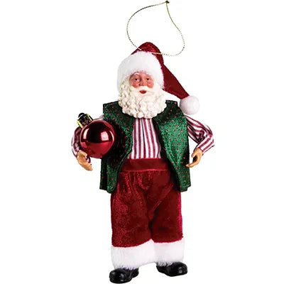 Papai Noel Lux Presenteiro 18cm VM/VD
