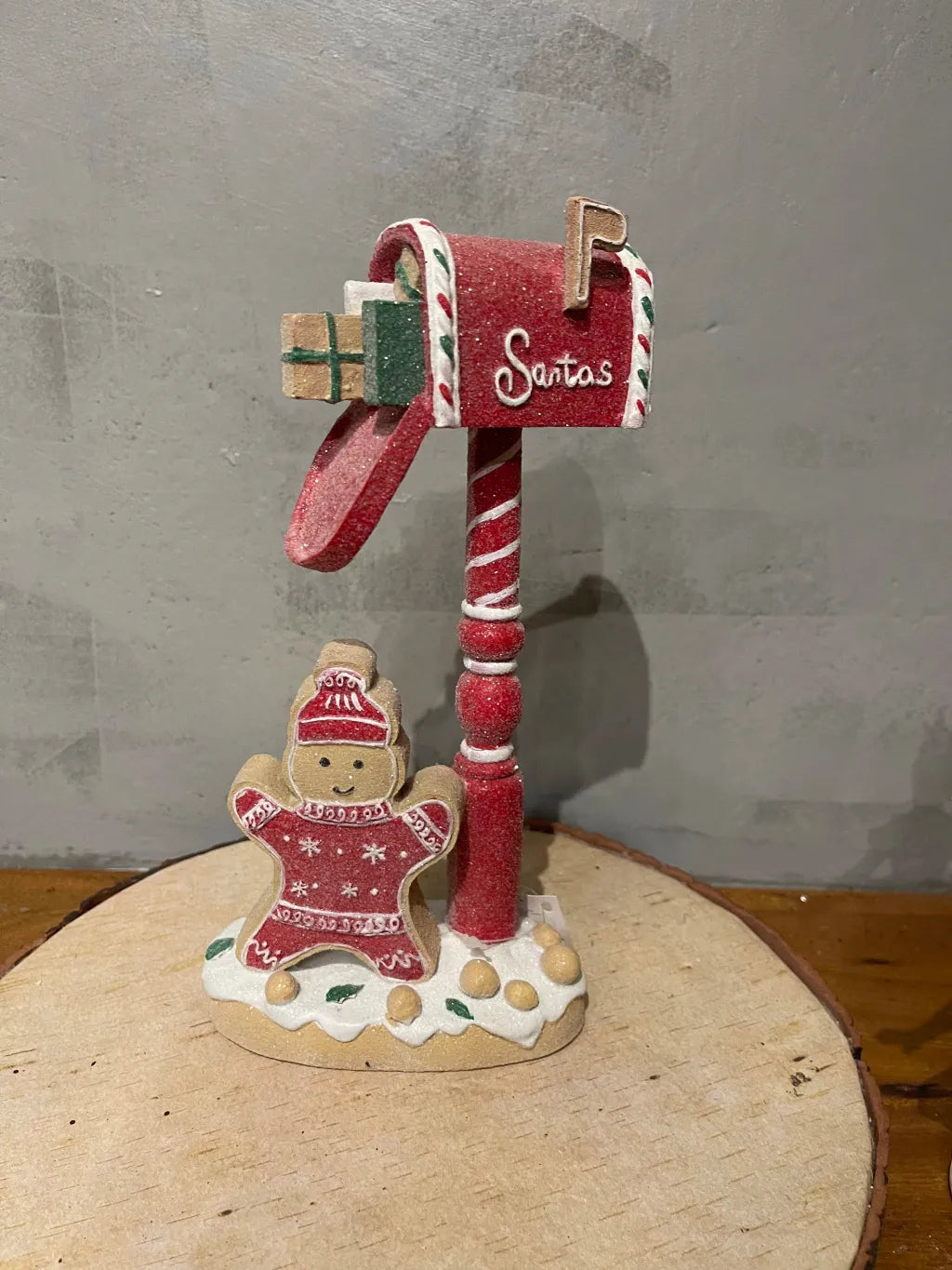 Correio de Natal Gingerbread 36cm