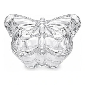 Pote Vidro Butterfly Transp 11,5X8X7CM