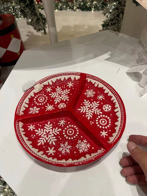 PETISQUEIRA FLOCO DE NEVE 27CM