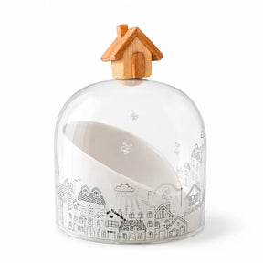 KIT Porta Panetone Álamo com Cúpula Casinha