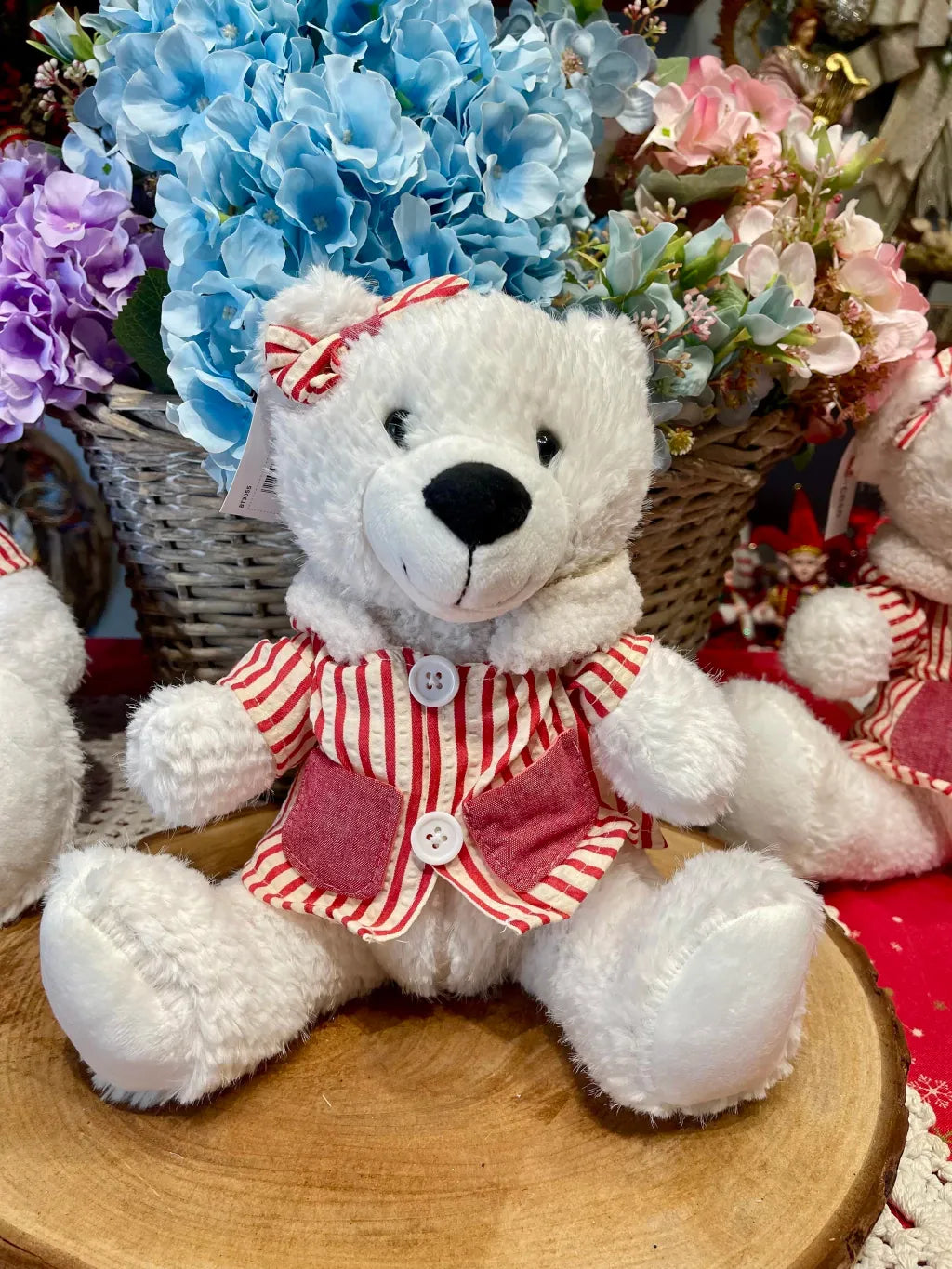 Urso De Pelúcia Com Capuz 28x20cm