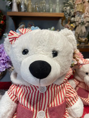 Urso C/ Pelúcia C/ Capuz 40x34cm