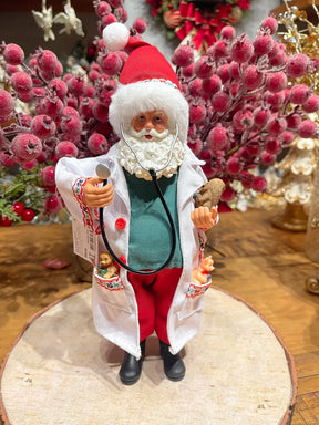 Papai Noel Veterinário 30cm