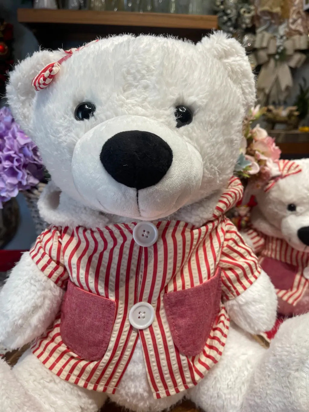 Urso C/ Pelúcia C/ Capuz 40x34cm