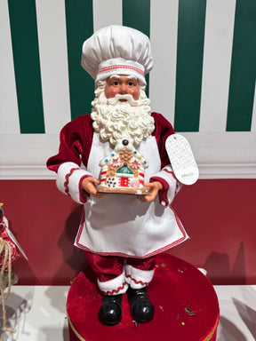 PAPAI NOEL COLECIONAVEL NATAL 46CM