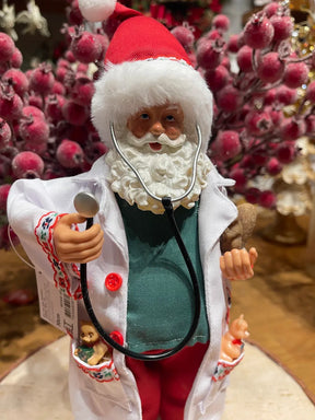 Papai Noel Veterinário 30cm