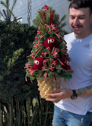Arranjo Natalino Ho Ho Ho