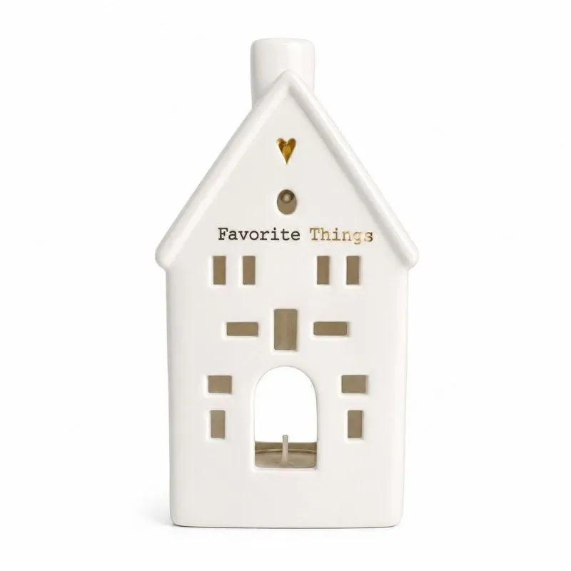Porta Velas Ceram Casa Br 10X7X19cm