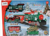 Trem Decorativo De Chão c/ Led e Música - 92cm