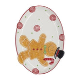 Prato de Servir Oval Ginger