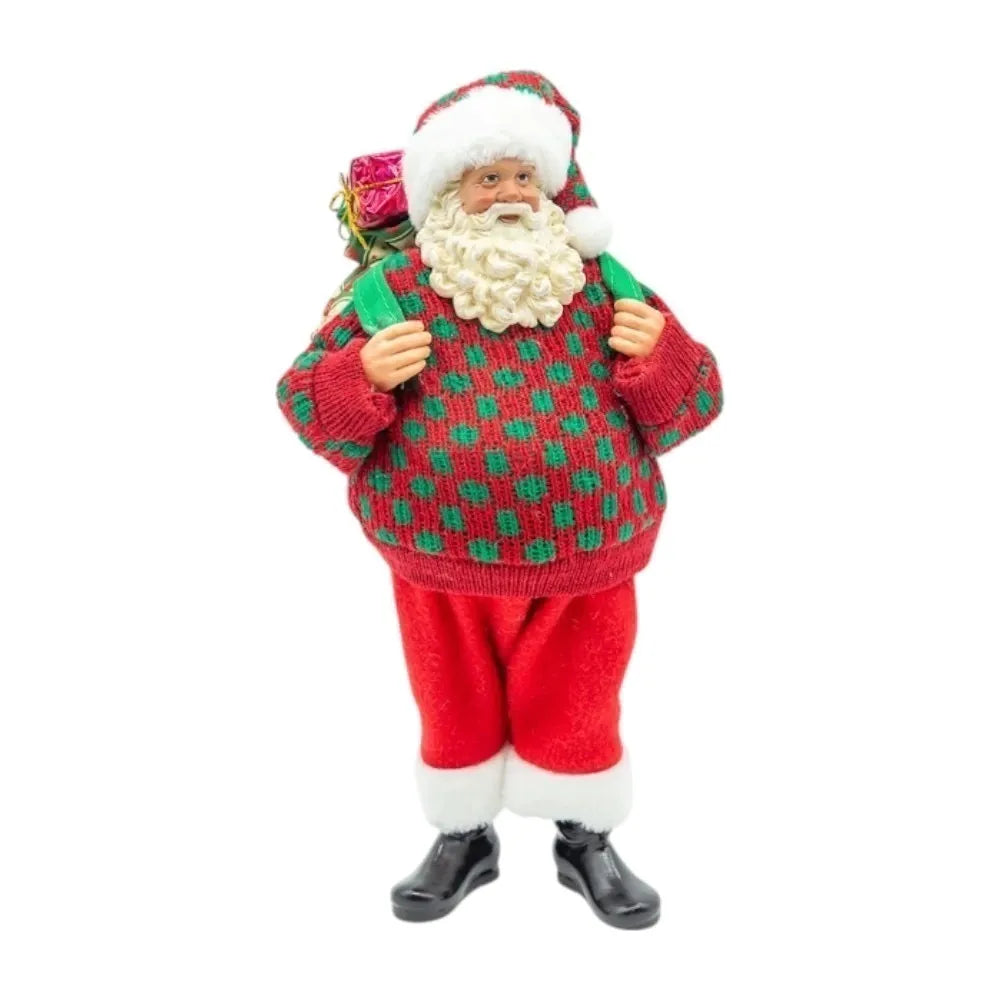 Papai Noel colecionavel 28cm